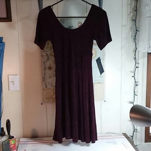 Lejay Short Purple Dress